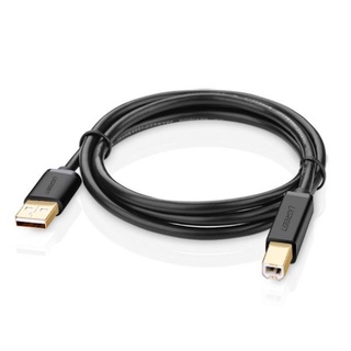 UGREEN 10351 10352 สายปริ้นเตอร์ USB 2.0 Printer cable 3 เมตร/หัวต่อเคลือบทองเหลืองของเเท้