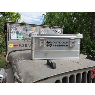 K2 Camping Aluminum Storage Box 55L. กล่องเก็บของ อลูมิเนียม อเนกประสงค์ ความจุ 55 ลิตร by Jeep Camping