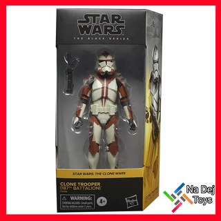 187th Clone Trooper Star Wars Black Series 6" figure 187th โคลน ทรูเปอร์ สตาร์วอร์ส แบล๊คซีรี่ย์ส ขนาด 6 นิ้ว ฟิกเกอร์