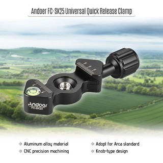 Andoer FC-sk 25 Universal ขาตั้งกล้องอลูมิเนียม