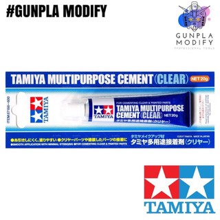 TAMIYA 87188 กาวติดชิ้นส่วนใส ชิ้นส่วนที่ทำสีแล้ว Multipurpose Cement (Clear)