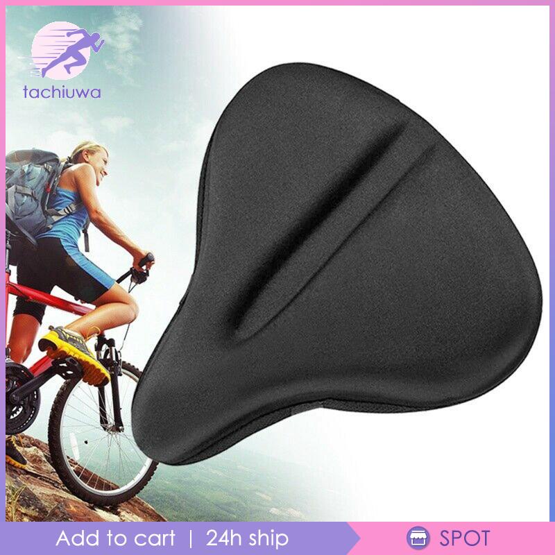 Seektop Bike Seat Cushion Stationary Bikes Gel Bike Seat Cover for Men Women Exercise Bike Outdoor Cycling Comfortable Bike Seat Cushion Covers for Spin Bikes