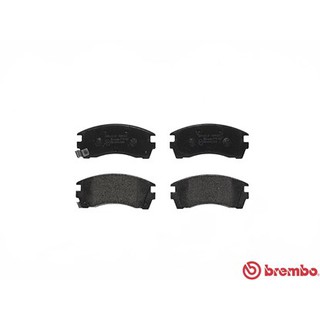 ผ้าดิสเบรคหน้า NISSAN NV รถเก๋ง รถกระบะ Y10 1.3 1.5 1.6 1991-2000- BREMBO