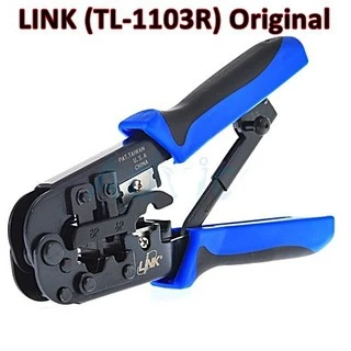 ✔ของแท้✔ คีมเข้าหัวสายแลน Lan/สายโทรศัพท์ LINK (TL-1103R) Original สำหรับมืออาชีพ