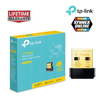 Wireless USB Adapter TP-LINK (TL-WN725N) N150 N Nano USB WiFi 150Mbps