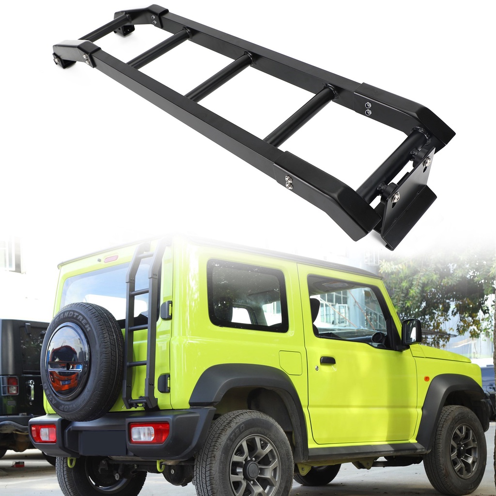 บันไดปีน Suzuki Jimny 2019-2024 บันไดปีนรถ อลูมิเนียมอัลลอยด์