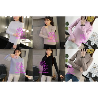 (lotใหม่ถูกลง)เสื้อไหมพรมคอแคบขนวูล รุ่น Queen มี 7 สี อก 34-44 นิ้ว ระบายอากาศได้ดี ไม่บาง ใส่สวย มีภาพสินค้าจริงในโพส