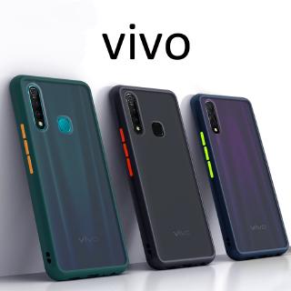 VIVO เคสโทรศัพท์มือถือแบบใสสําหรับ Vivo Y 17 Y 12 Y 15 Y 11 2020 V 15 V 17 Pro Y 19 Y 91 Y 91 I Y 93 Y 95 Y 50 Y 30 S 1 S 1 Pro