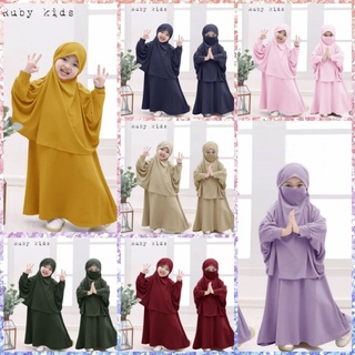 ใหม่ ของเล่น GAMIS GAMIS ANAK สําหรับเด็กวัยหัดเดิน HIJAB ANAK RUBY KIDS LS BAJU LEBARAN ANAK GAMIS ANAK