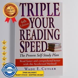 【ขายดี】Triple Your Reading Speed หนังสือภาษาอังกฤษ