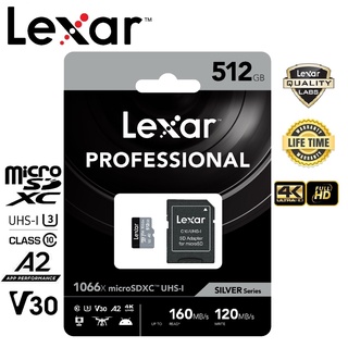 Lexar 512GB Micro SDXC Professional 1066x (160MB/s)