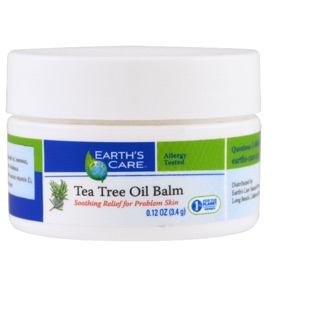 ส่งฟรี Earth’ Care 6 g 1. Tea Tree Blam  2. Dry &amp; Crecked Skin Balm  3. Anti Itch Cream