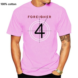 [COD]ใหม่ เสื้อยืดผ้าฝ้าย แขนสั้น คอกลม พิมพ์ลาย FOREIGNER Four 4 Album แฟชั่นฤดูร้อน 2022 S M L XL XXL