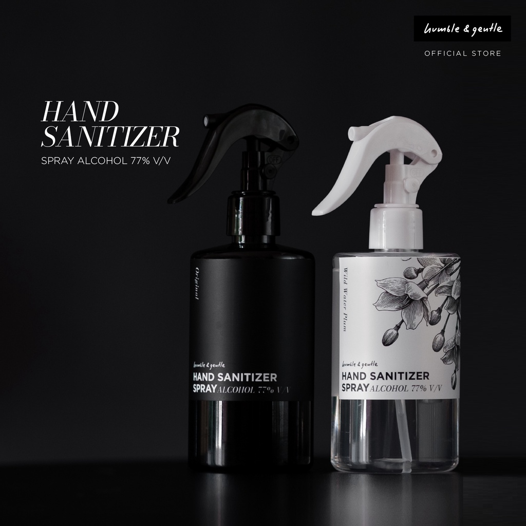 Humble&Gentle Hand sanitizer spray alcohol 77v/v ขนาด 250ml. แอลกอฮอล์