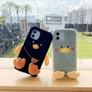 เคสโทรศัพท์มือถือลายเป็ดน่ารักสําหรับ Iphone 13 Pro Max 13 Mini 12 Pro Max 12 Mini 11 Pro Max Xs Max Xr X 6s 6 7 8 Plus