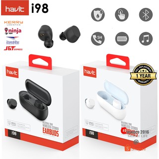 HAVIT i98 WIRELESS EARBUDS WITH CHARGING CASE 380 mAh รองรับ อุปกรณ์ที่รองรับ BLUETOOTH