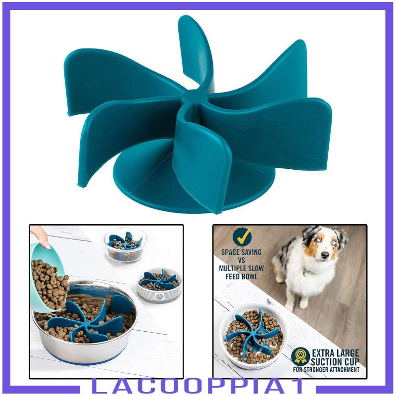 Pet Dog Cat Spiral Slow Feeder Insert Break Fast Eating Habits Silicone