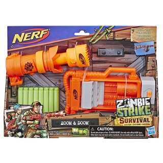 Nerf Zombie  Zoom &amp; Doom ปืนเนิร์ฟ ซอมบี้ ซูม &amp; ดูม สินค้าลิขสิทธ์ของแท้