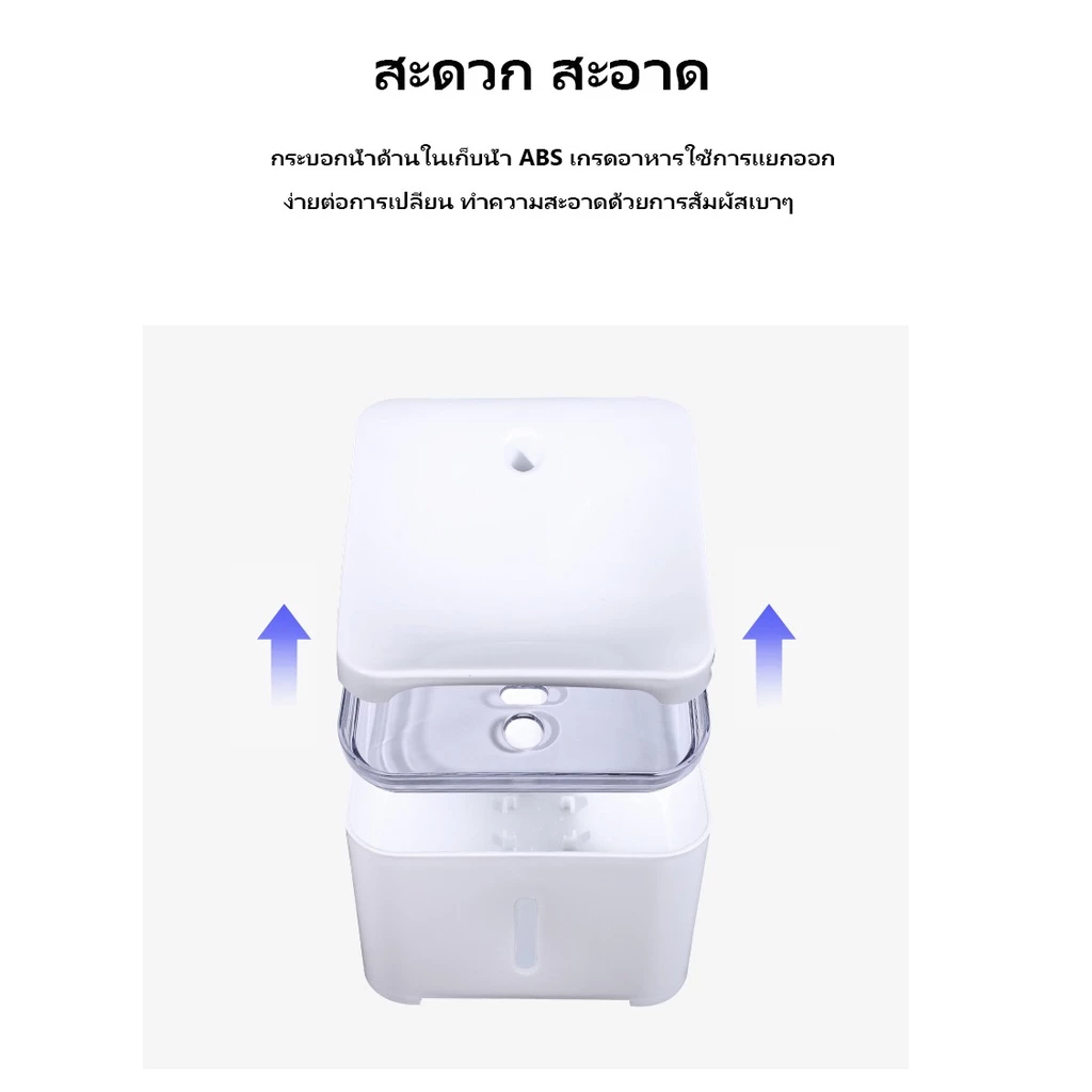 น้ำพุสัตว์เลี้ยง น้ำพุให้น้ำดื่มสัตว์เลี้ยงอัตโนมัต (เกรด A สินค้าคุณภาพดีเยี่ยม thumbnail 4
