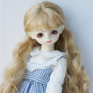 【BJD Wig】วิกผมตุ๊กตา BJD 4-11 นิ้ว ob11 24 หลากสี (JD417)