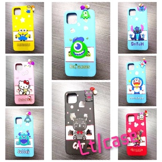 003 lt TPUการ์ตูนกระดิ่งห้อย8ลาย ซัมซุง Samsung A01 A02 A02s A03 A12 A20 A30