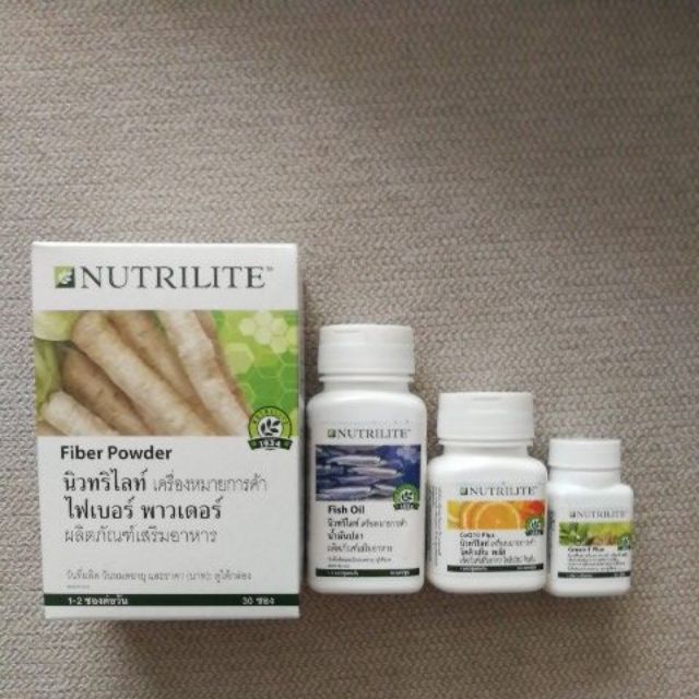 Nutrilite 4 รายการ fiber power CoQ10