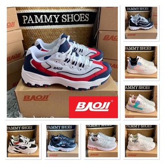 [ลิขสิทธิ์แท้] Baoji รองเท้าผ้าใบ บาโอจิ ผู้หญิง