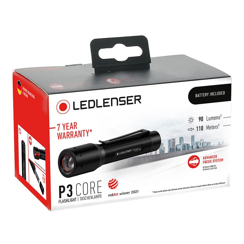 ไฟฉายพกพา Led Lenser P3 core