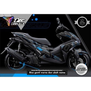 สติกเกอร์ พิมพ์ลาย Aerox 155 lama motif prostreet nfs สําหรับติดตกแต่งมอเตอร์