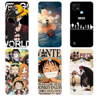 เคส เรียลมี Realme C21Y C25Y C21 C20 C20A C11 2021 C11 2020 Case การ์ตูน One Piece เคสซิลิโคน Soft TPU โทรศัพท์มือถือ Back เคส