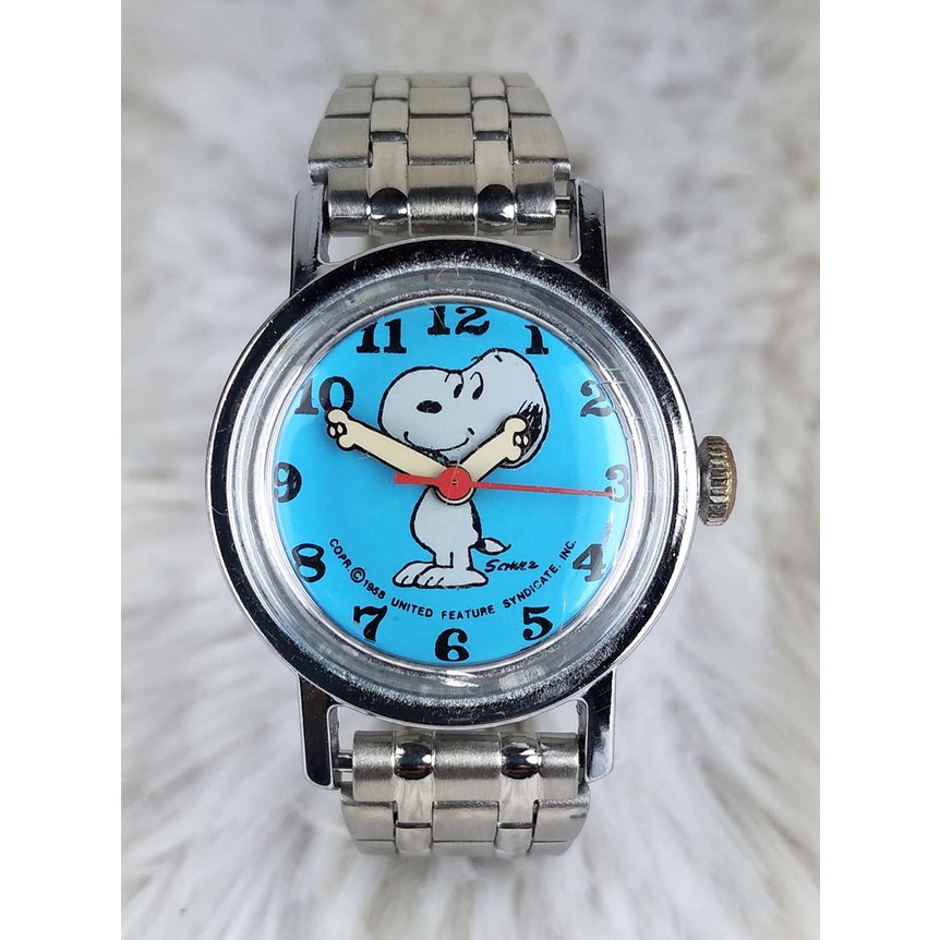 snoopy timex ระบบไขลาน