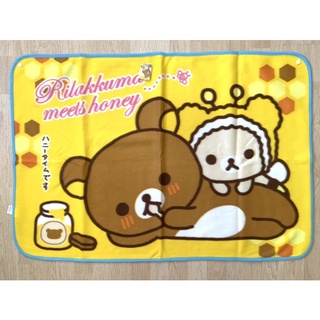 ✨สินค้ามือหนึ่ง✨ ผ้าห่ม Rilakkuma x Honey 🍯 (นำเข้าจากญี่ปุ่น🇯🇵)