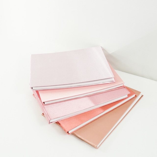 พร้อมส่ง⭐️สมุดอวยพรงานแต่ง ✨ปกผ้าเรียบหรู✨ หลากสี Guest book
