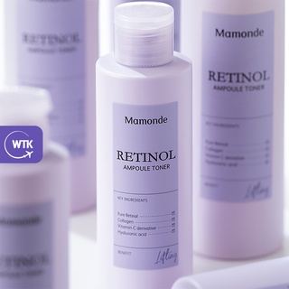 Mamonde Retinol Ampoule โทนเนอร์ 150 มล. - โทนเนอร์ ยืดหยุ่น ให้ความชุ่มชื้น ต่อต้านริ้วรอยแห่งวัย