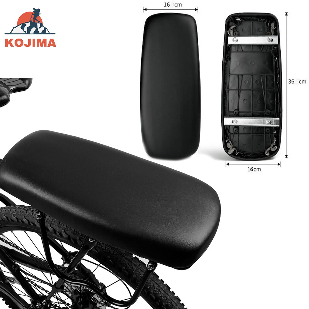 KOJIMA เบาะท้ายจักรยาน รถแม่บ้าน รถเด็ก และตะแกรง แบบติดกับตะแกรงท้าย Bicycle back seat cushion