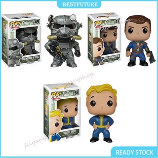 ตุ๊กตาฟิกเกอร์ Funko Pop Fallout 4 Vault Boy Lone Wandere ของเล่นสําหรับเด็ก