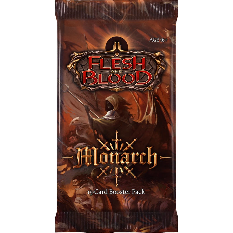 monarch 1st edition booster box Flesh & Blood TCG: Monarch Booster Pack (Unlimited Edition)