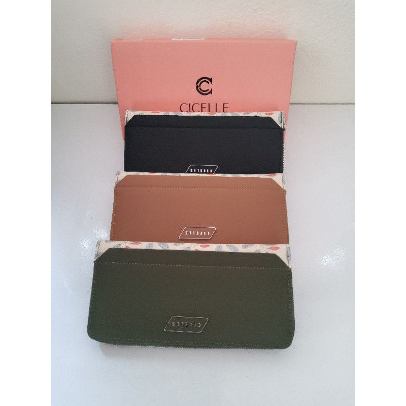 กระเป๋าสตางค์CICELLE (ซีเซล) แบนด์แท้ 100% มีซิป