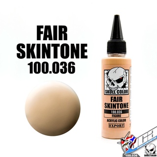 SKULL COLOR 100.036 FAIR SKINTONE ACRYLIC COLOR 60ML FIGURE สีอะครีลิกสำหรับพลาสติก โมเดล VCA GUNDAM