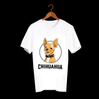 เสื้อยืดหมาชิวาว่า เสื้อยืด น่ารักๆ ลายชิวาวา chihuahua เสื้อลายหมา TDN498