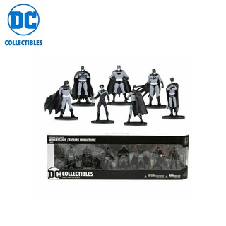 DC Collectibles  BATMAN BLACK &amp; WHITE MINI 7-PIECE BOX SET 1