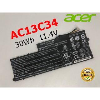 ACER แบตเตอรี่ AC13C34 ของแท้ (สำหรับ Aspire E-11 E3-111 E3-112 ES1-111 V3-111 V3-112 V5-122P V5-132 V5-132P) เอเซอร์