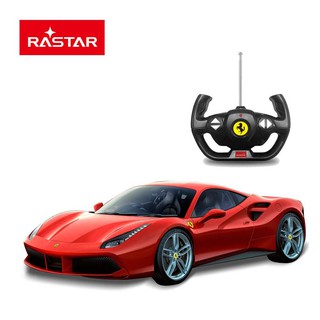 รถบังคับวิทยุ FERRARI 488 GTB Red RASTAR 75600 อัตราส่วน 1:14