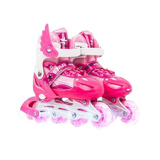 รองเท้าสเก็ต โรลเลอร์สเกต โรลเลอร์เบลด Roller Skate - L/M/S - Pink