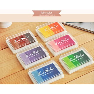 [4in1] Let’s Color Ink Pad - หมึกปั๊ม ไล่สี