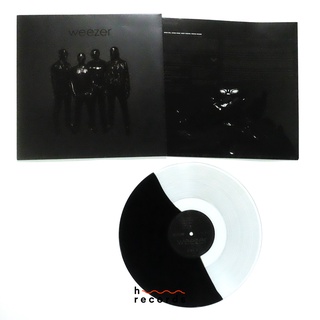 (ส่งฟรี) แผ่นเสียง Weezer - Weezer (Black Album) (Limited Clear &amp; Black Split Vinyl)