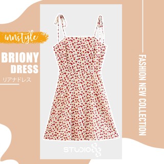 Studio88 ชุดเดรส ชุดเดรสผู้หญิง ชุดเดรสสายเดี่ยว รุ่น BRIONY DRESS เดรสสั้นพิมพ์ลายดอก