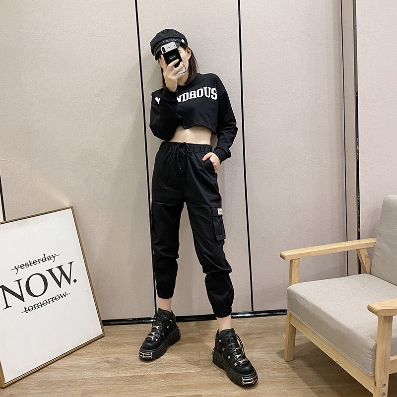 Punk Style Women Sneakers Lace-up 6CM Platform Shoes Woman Creepers ...