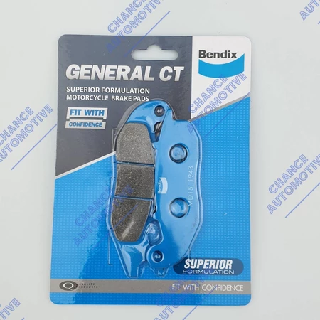 BENDIX ผ้าดิสเบรคหน้า wave125R,S / wave100S 2005 / Sonic new 2004MSX, CBR150-คาบู(y04-08), CBR150i-หัวฉีด(y11-20) MD15