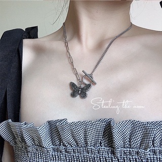 Butterfly Necklace สร้อยผีเสื้อคลาสสิค ตัวล็อก IO